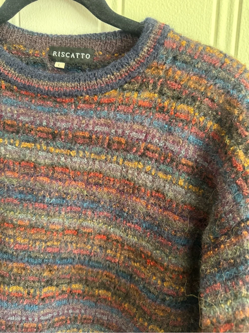 Riscatto Multicolor Striped Wool Sweater
